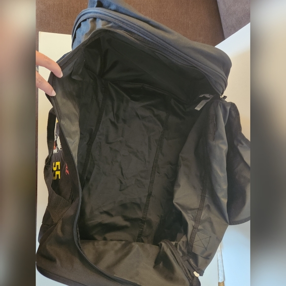 DISNEYLAND 1955 Black Duffle Bag Mickey Mouse Disney Parks - Picture 2 of 7